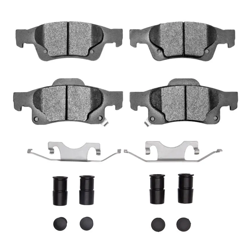R1 2011-2025 Dodge Durango Rear R1 Semi Met Pads & Hardware Kit 1
