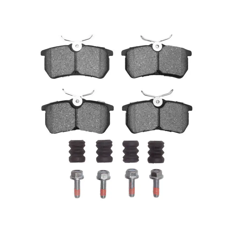 R1 01-19 Ford Fiesta (Usa/Canada) Rear Semi Met Pads & Hardware Kit 1