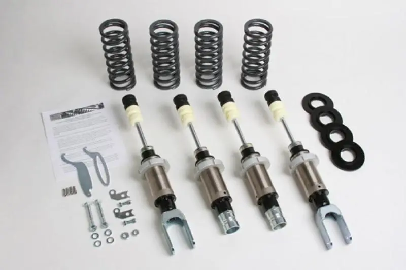 Progress Tech 89-91 Honda Civic/Si/Crx Coil-Over 2 System (Fr 550Lb / Rr 450Lb) Factory Top Hat Only 1
