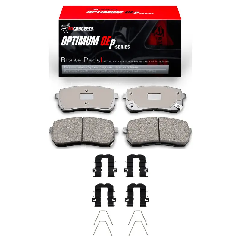 R1 15-21 Kia Sedona Rear Optimum Oe Pads & Hardware Kit 1