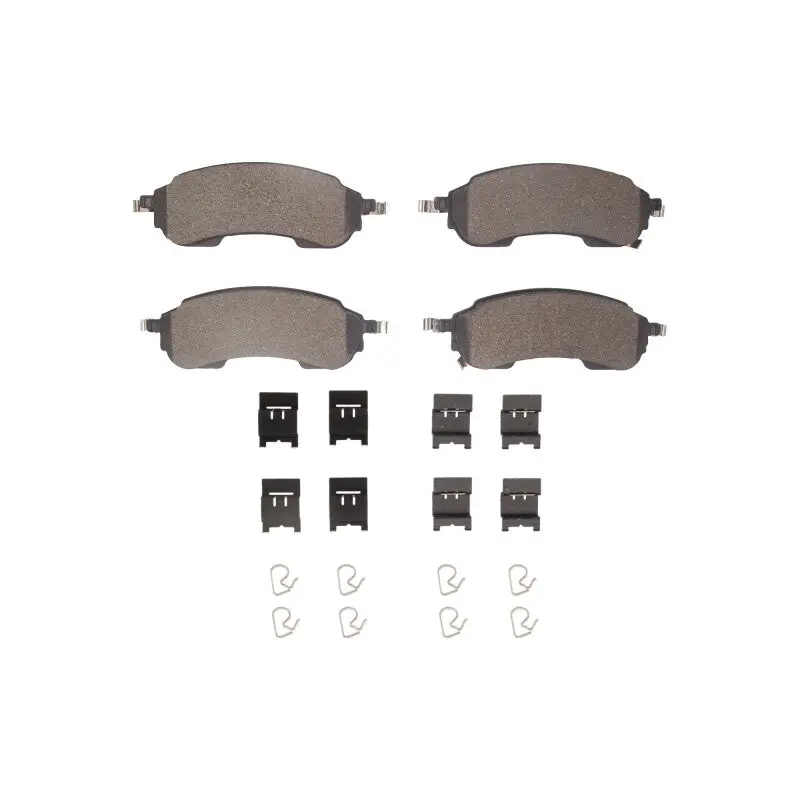R1 2021-2025 Ford Ranger (Usa/Canada) Rear Performance Off-Road/Tow Brake Pads & Hardware Kit 1
