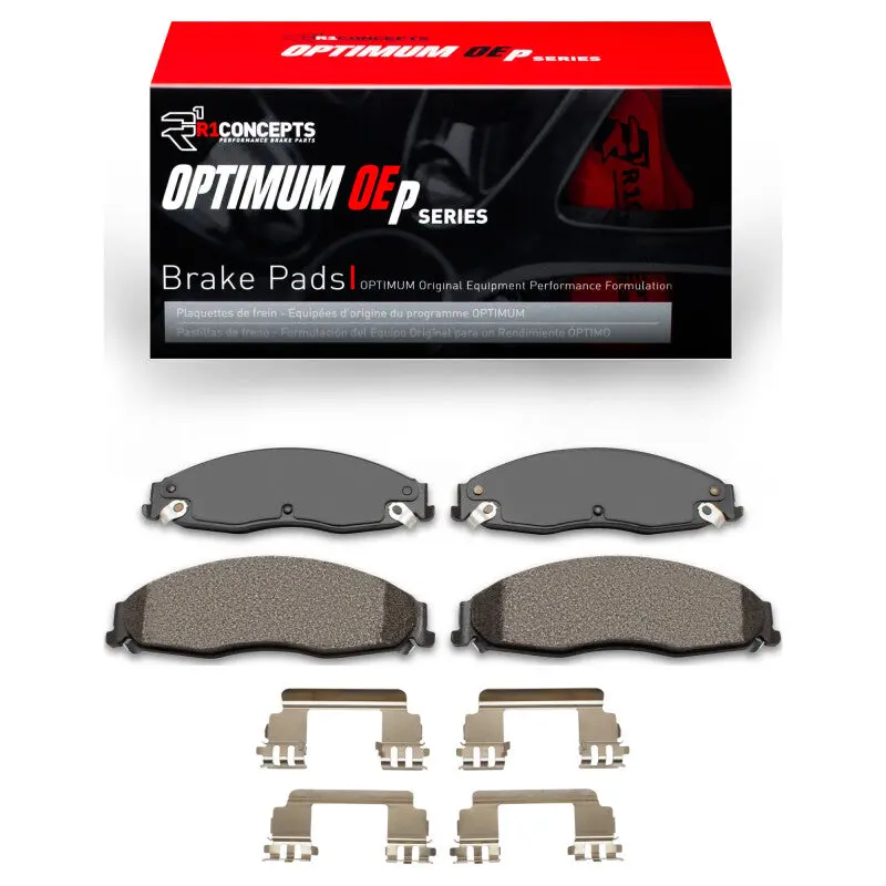 R1 03-08 Cadillac Cts Front Optimum Oe Pads & Hardware Kit 1