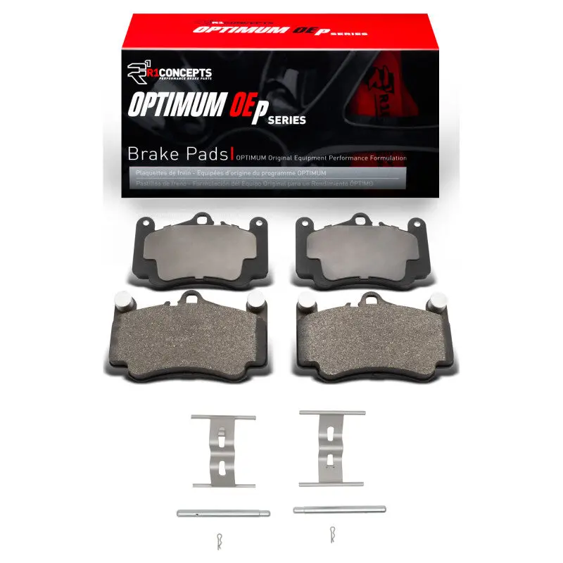 R1 99-12 Porsche 911 Front Optimum Oe Pads & Hardware Kit 1