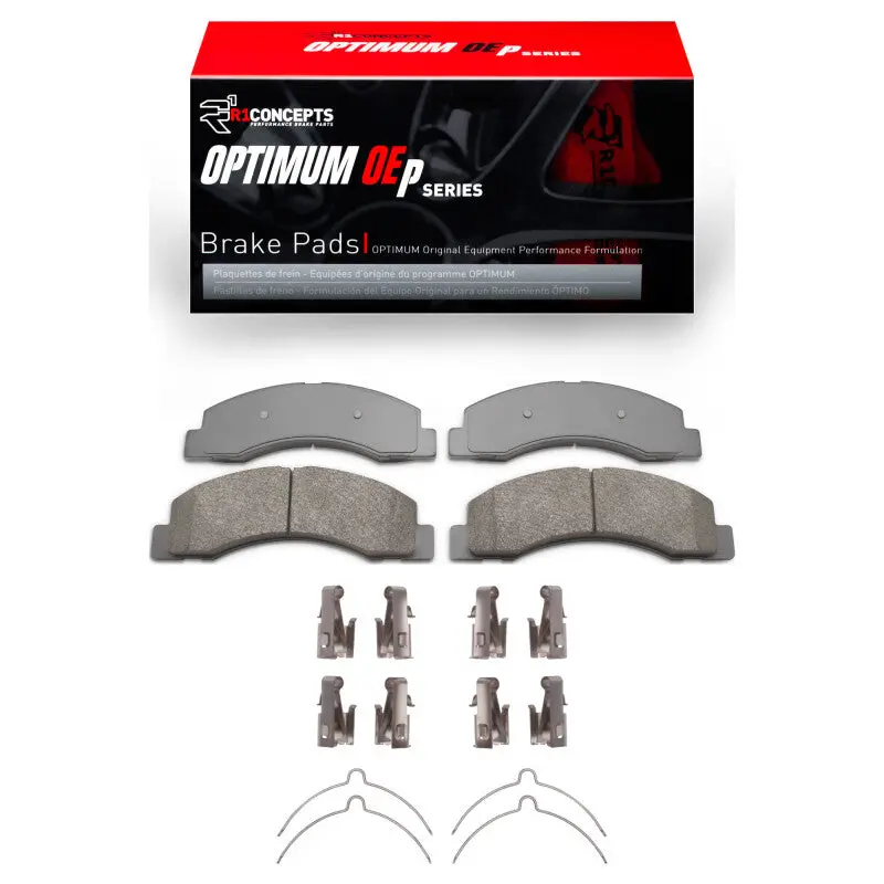 R1 1999-2005 Ford F-250 2Wd (Super Duty) Front R1 Optimum Oe Pads & Hardware Kit 1