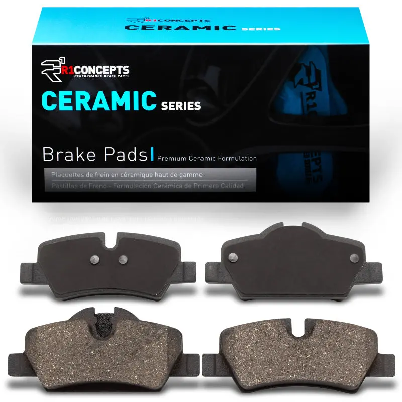 R1 14-24 Mini Cooper (Excl Clubman) Rear R1 Ceramic Brake Pads 1