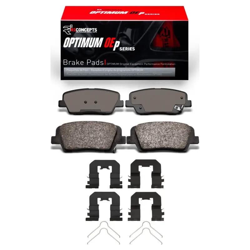 R1 2010-2019 Hyundai Santa Fe Sport Rear R1 Optimum Oe Pads & Hardware Kit 1