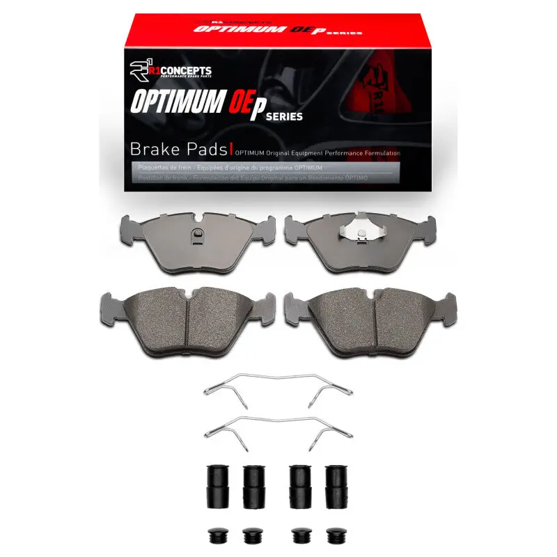R1 1989-2006 Audi 200 Front R1 Optimum Oe Pads & Hardware Kit 1