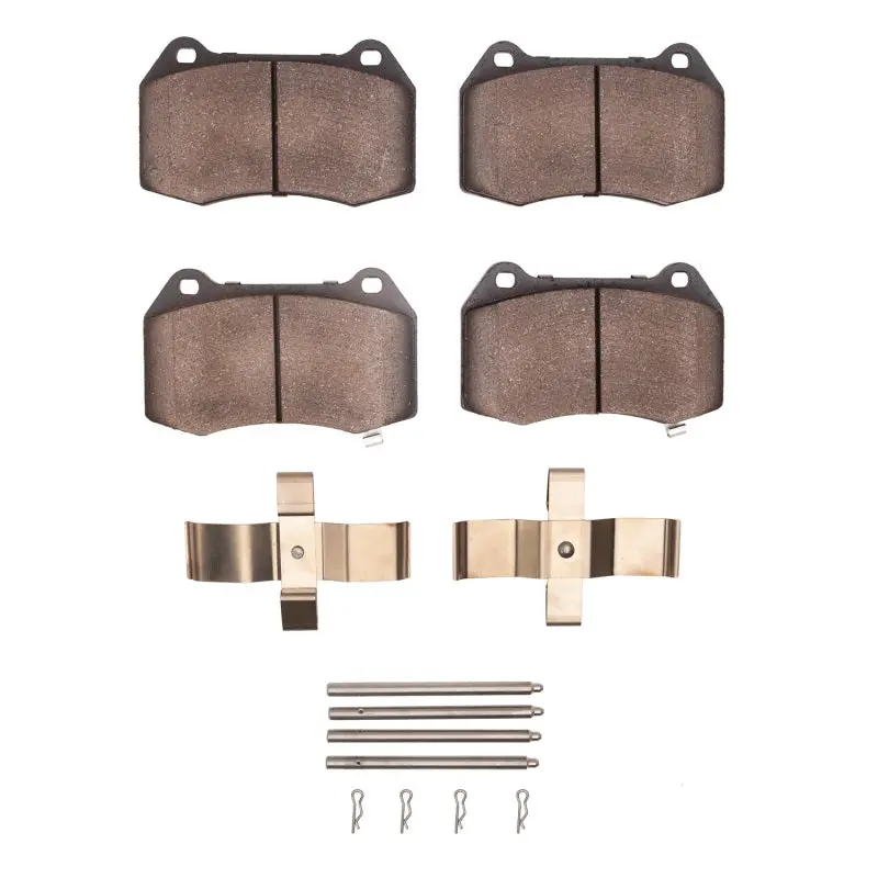 R1 03-08 Infiniti G35 Front Semi Met Pads & Hardware Kit 1