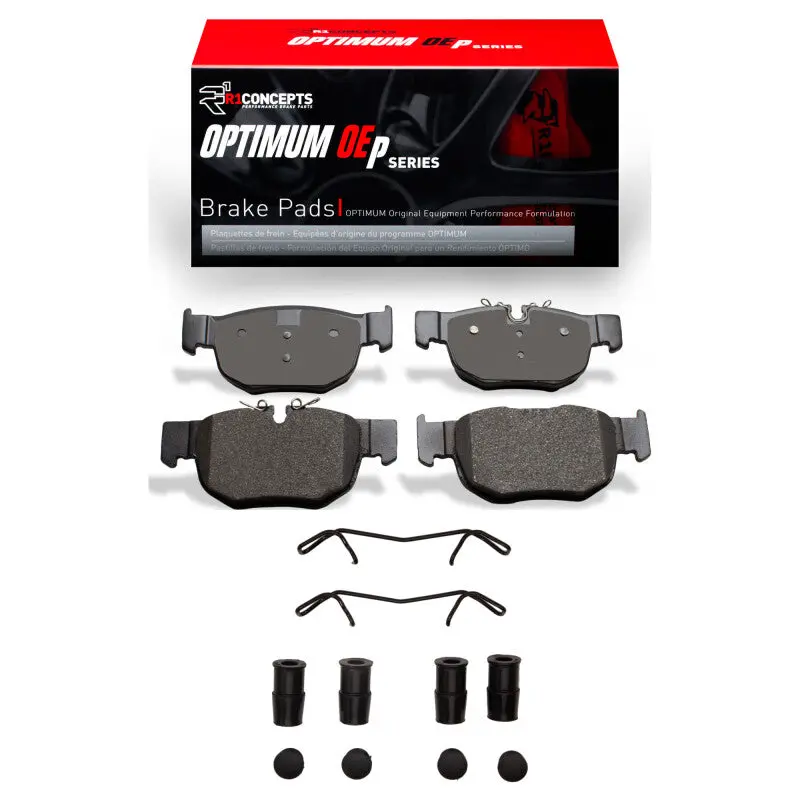 R1 -26 Jaguar F-Pace Rear Optimum Oe Pads & Hardware Kit 1