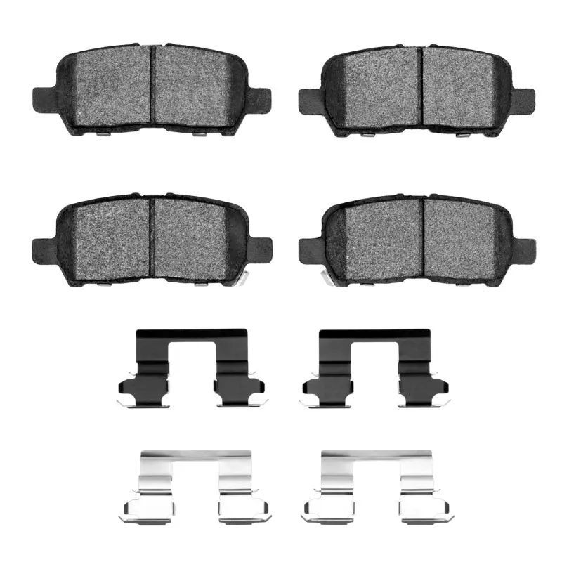 R1 2004-2016 Buick Allure Rear R1 Semi Met Pads & Hardware Kit 1