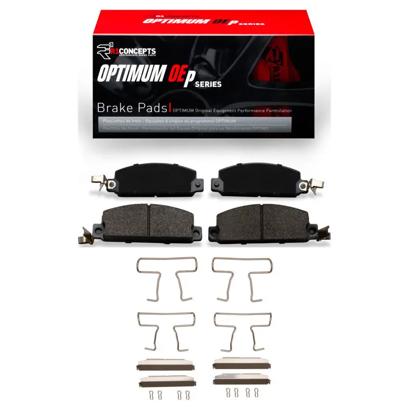 R1 1976-1980 Chevrolet Luv Front R1 Optimum Oe Pads & Hardware Kit 1