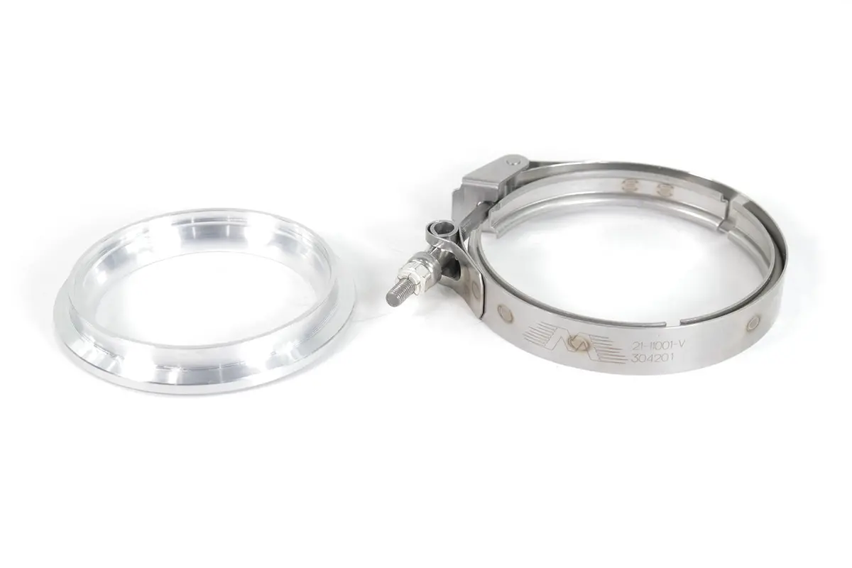 Gt42/47/55 Aluminum Compressor Outlet Flange/Clamp For 3.5" Tubing For S400, Garrett, Precision & More 21-11002M 1