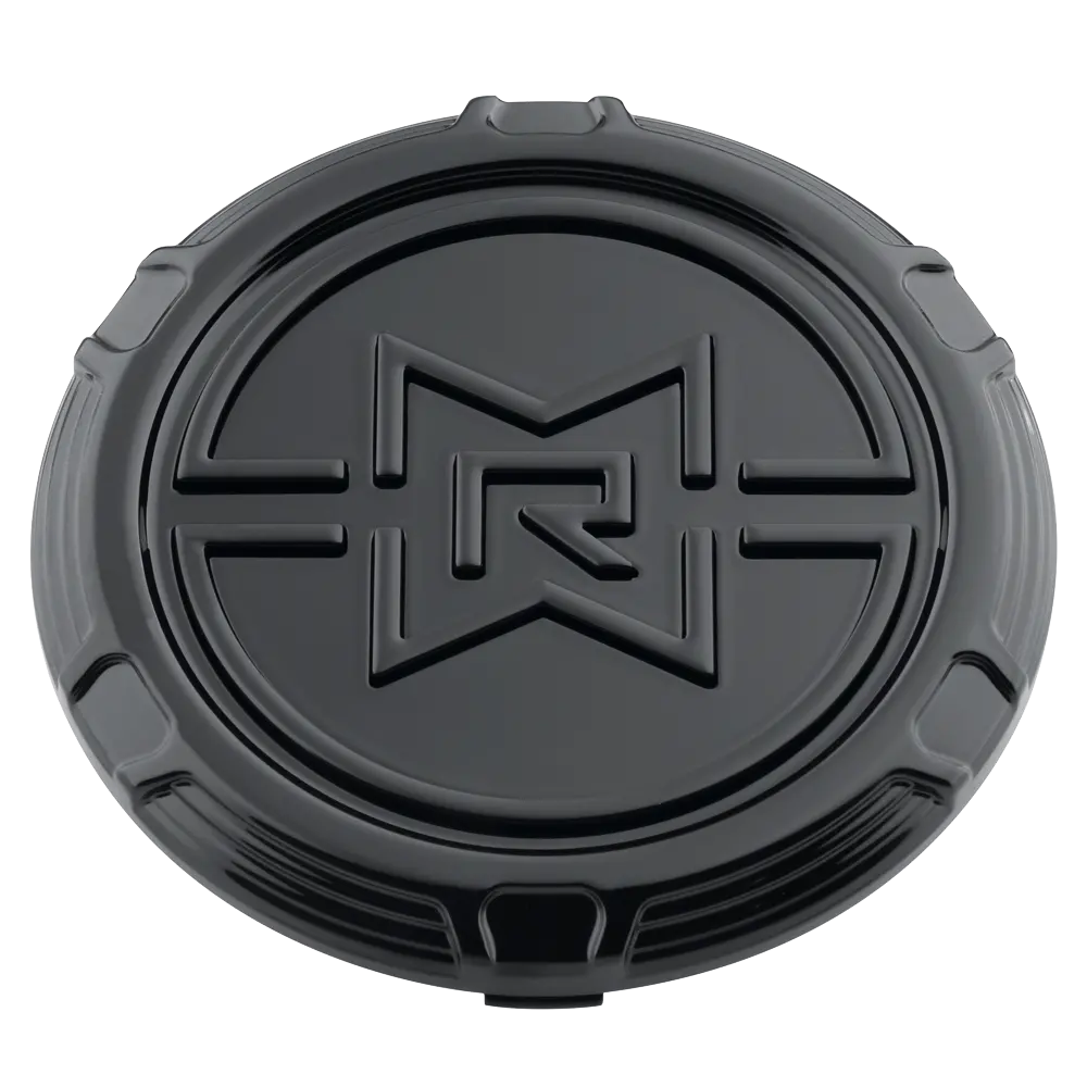 Center Cap | Raised® Mrw Snap-In | Gloss Black 1