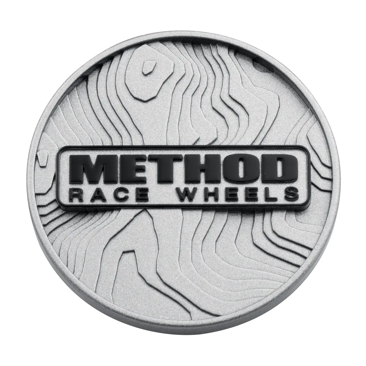 Center Cap | Topo Snap-In | Silver 1