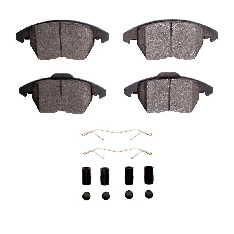 R1 05-18 Audi A1 (Mexico) Front Semi Met Pads & Hardware Kit 1