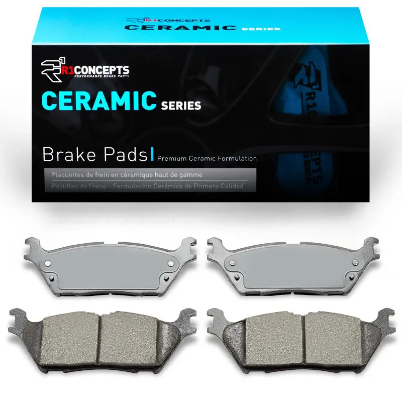 R1 15-21 Ford F-150 Rwd Rear R1 Ceramic Brake Pads 1