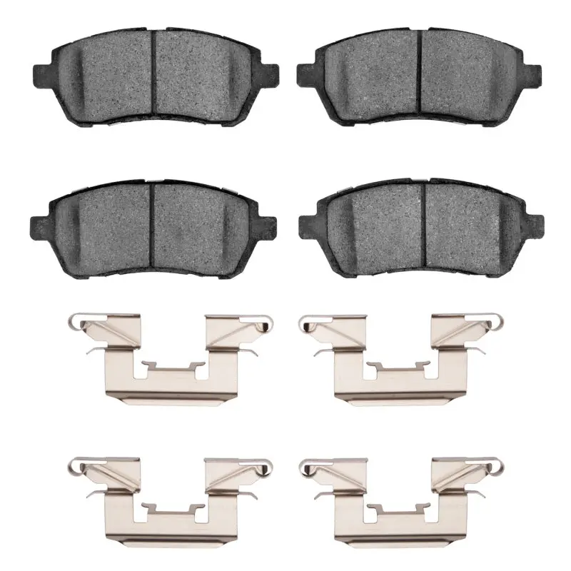 R1 2011-2019 Ford Figo (Mexico) Front R1 Ceramic Pads & Hardware Kit 1