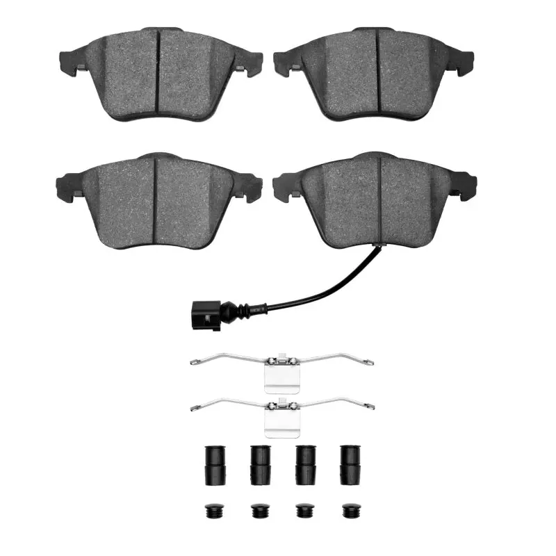 R1 08-15 Audi Tts Quattro Front Semi Met Pads & Hardware Kit 1