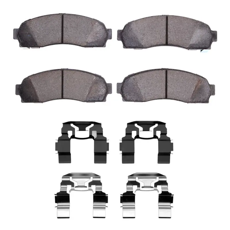 R1 01-05 Ford Explorer Sport Front Semi Met Pads & Hardware Kit 1