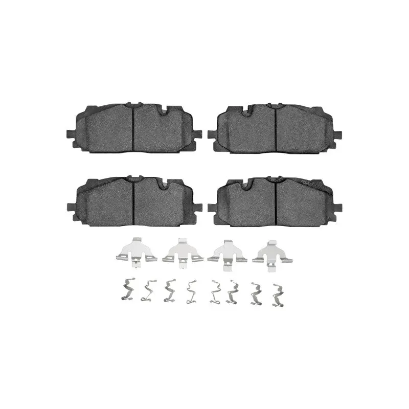 R1 17-17 Audi Q7 Front Euro Ceramic Pads & Hardware Kit 1