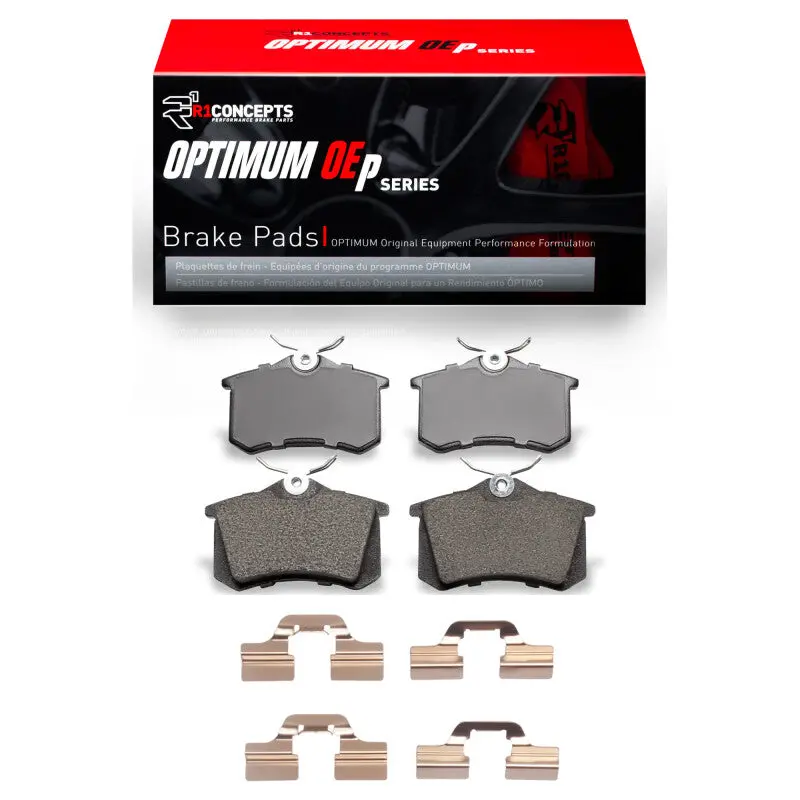 R1 99-15 Audi Tt Rear Optimum Oe Pads & Hardware Kit 1