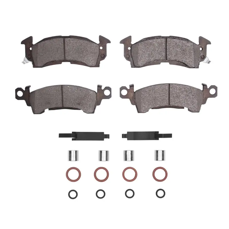R1 1967-2002 Buick Apollo Front R1 Semi Met Pads & Hardware Kit 1