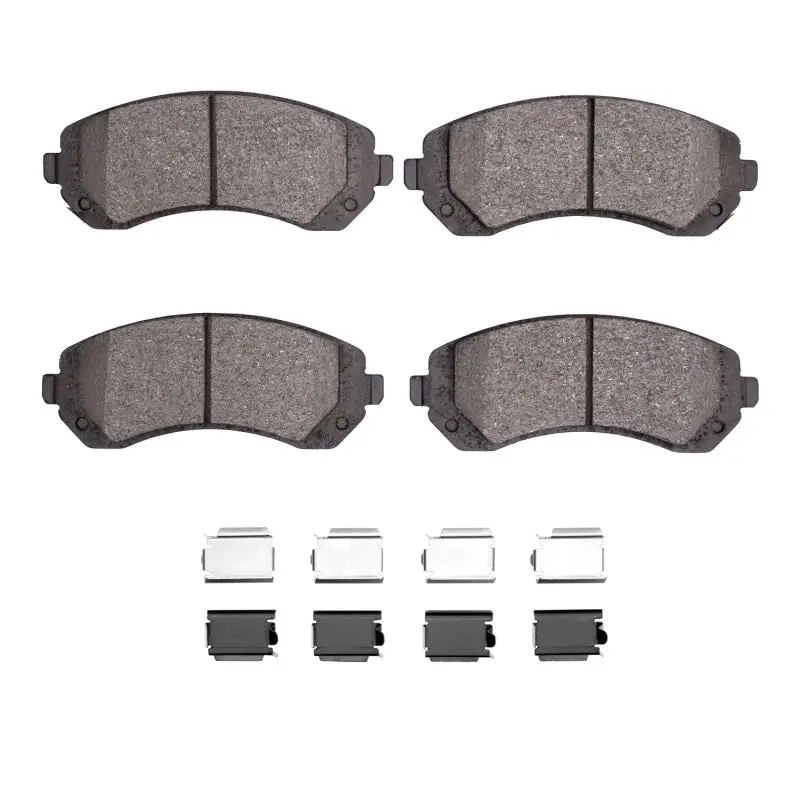 R1 2001-2007 Buick Rendezvous Front R1 Semi Met Pads & Hardware Kit 1