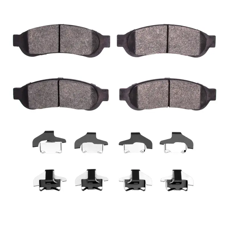 R1 2005-2010 Ford F-350 Super Duty 2Wd Rear Performance Off-Road/Tow Brake Pads & Hardware Kit 1