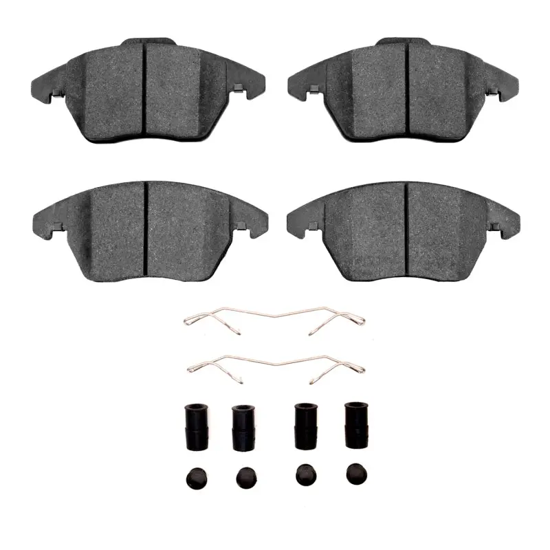 R1 05-19 Volkswagen Jetta Sedan Front Euro Ceramic Pads & Hardware Kit 1