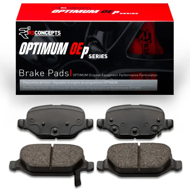 R1 09-19 Fiat 500 (Usa/Canada) Rear R1 Optimum Oe Brake Pads 1