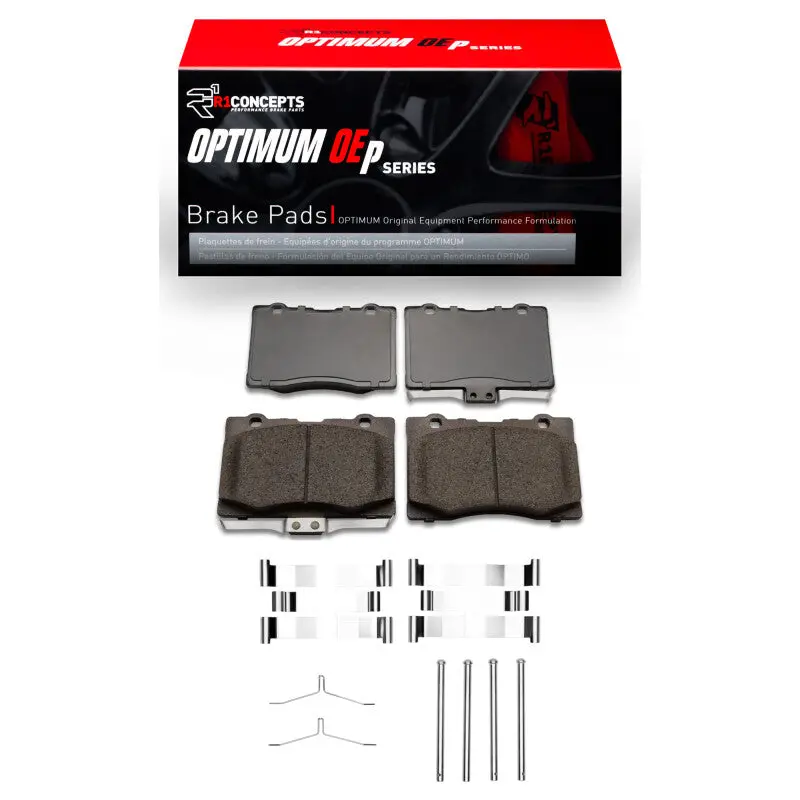R1 05-12 Acura Rl Front Optimum Oe Pads & Hardware Kit 1