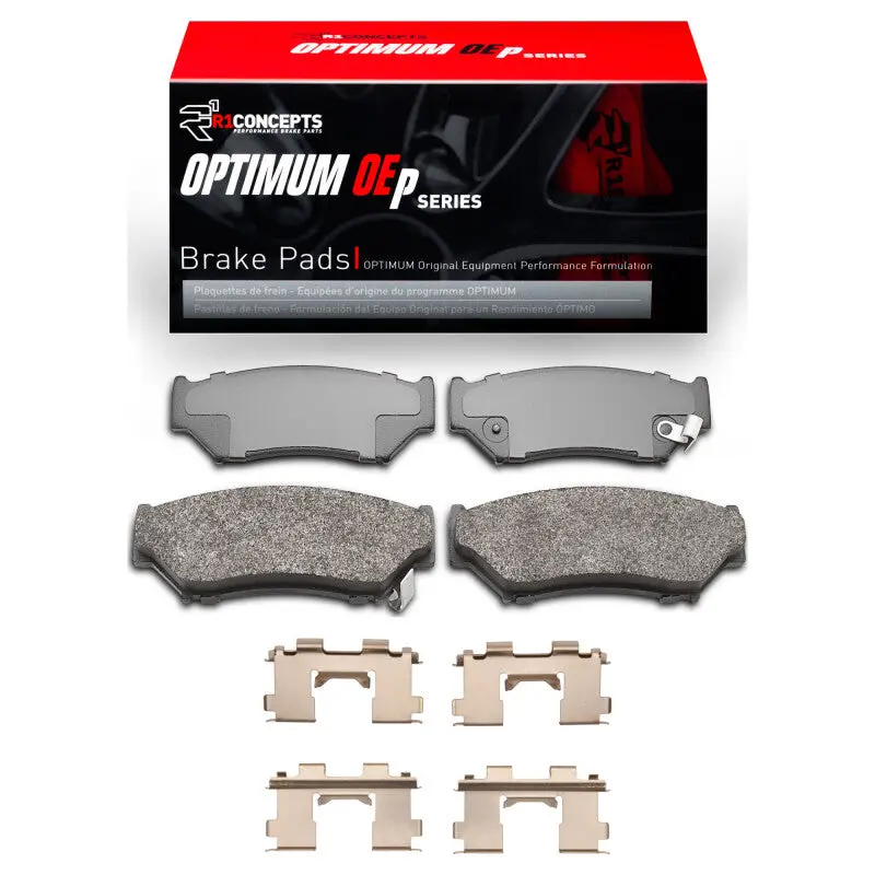 R1 91-04 Geo Tracker Front Optimum Oe Pads & Hardware Kit 1