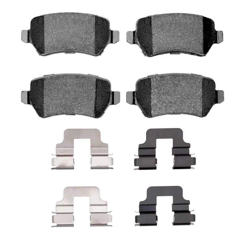 R1 02-08 Chevrolet Astra (Mexico) Rear Semi Met Pads & Hardware Kit 1