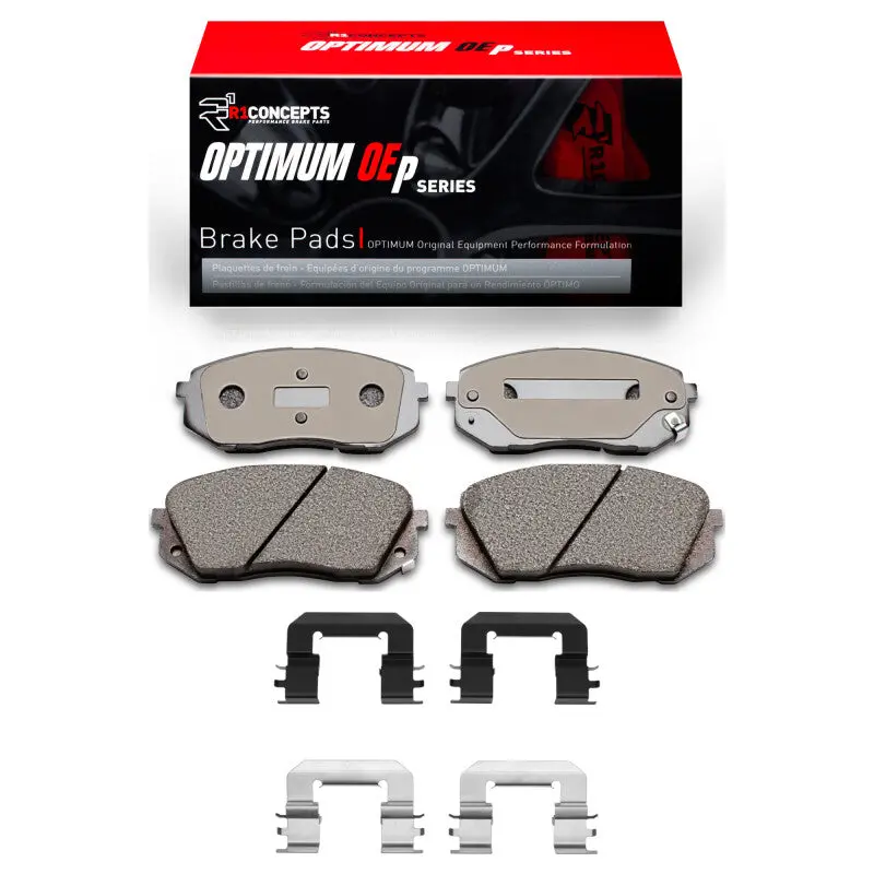 R1 11-12 Kia Rondo (Canada) Front Optimum Oe Pads & Hardware Kit 1