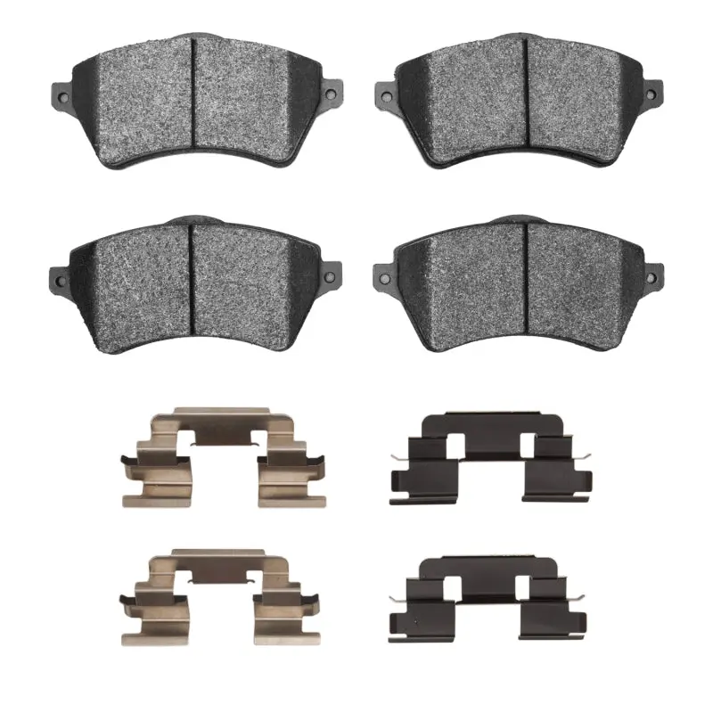R1 02-05 Land Rover Freelander Front Semi Met Pads & Hardware Kit 1