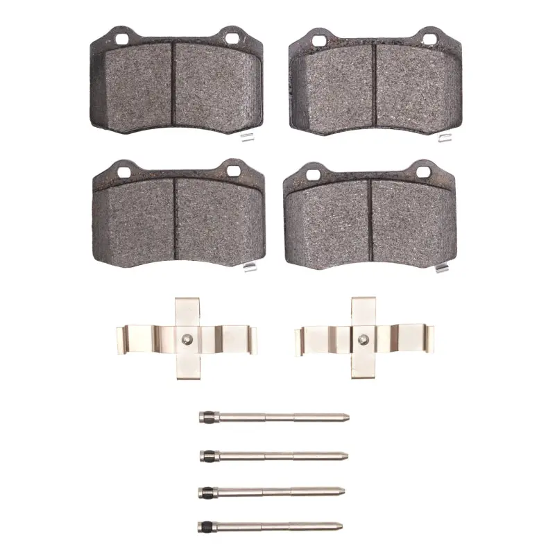 R1 10-16 Hyundai Genesis Coupe Rear Semi Met Pads & Hardware Kit 1