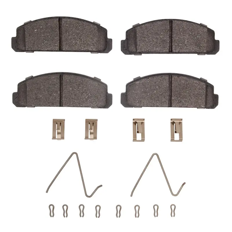 R1 77-83 Mazda Glc Front Semi Met Pads & Hardware Kit 1