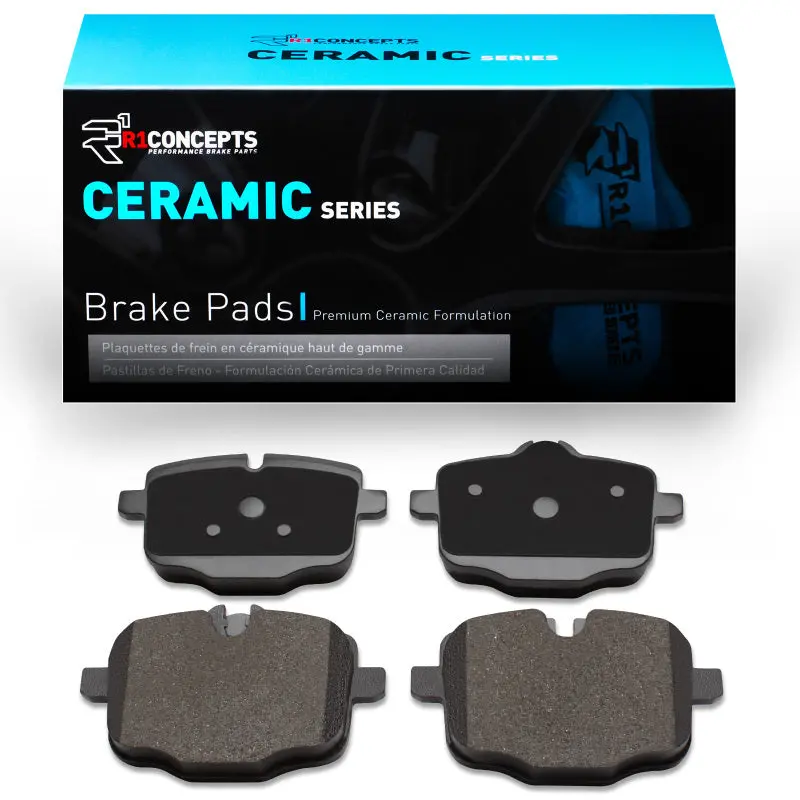R1 11-19 Bmw 650I Coupe Rear R1 Ceramic Brake Pads 1