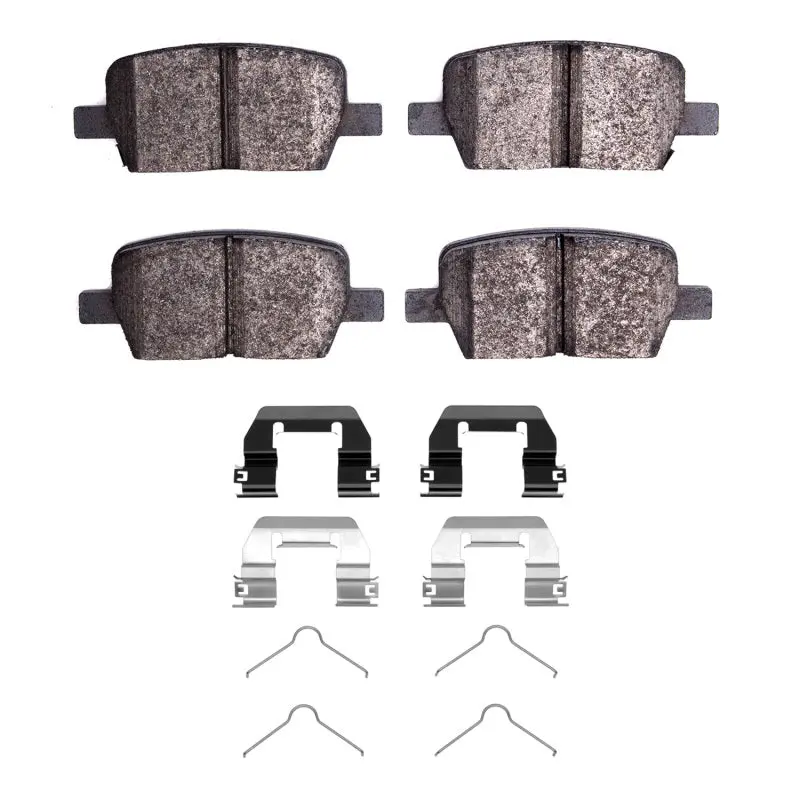 R1 16-21 Cadillac Ct6 Rear Optimum Oe Pads & Hardware Kit 1