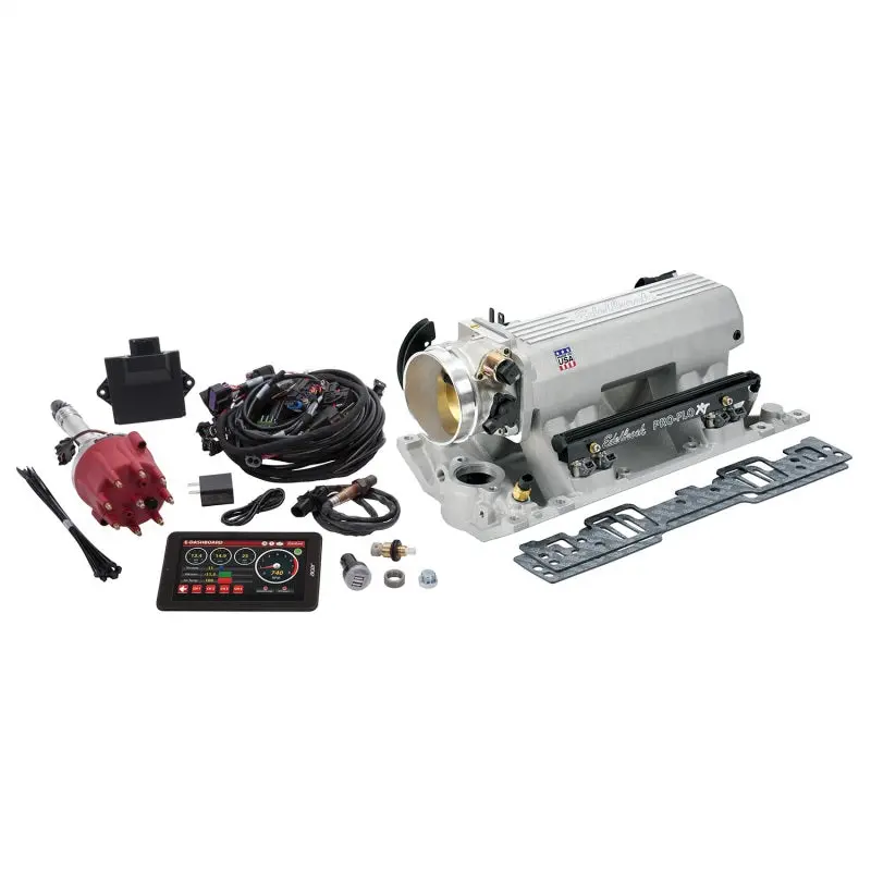 Edelbrock Pro Flo 4 Xt Efi System Seq Port Sbc Vortec/E-Tec 550 Max Hp 29Lb/Hr Satin Finish 2