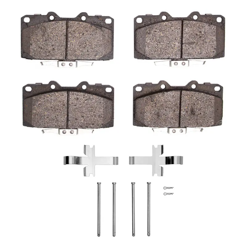 R1 1989-1996 Nissan 300Zx Front R1 Semi Met Pads & Hardware Kit 1