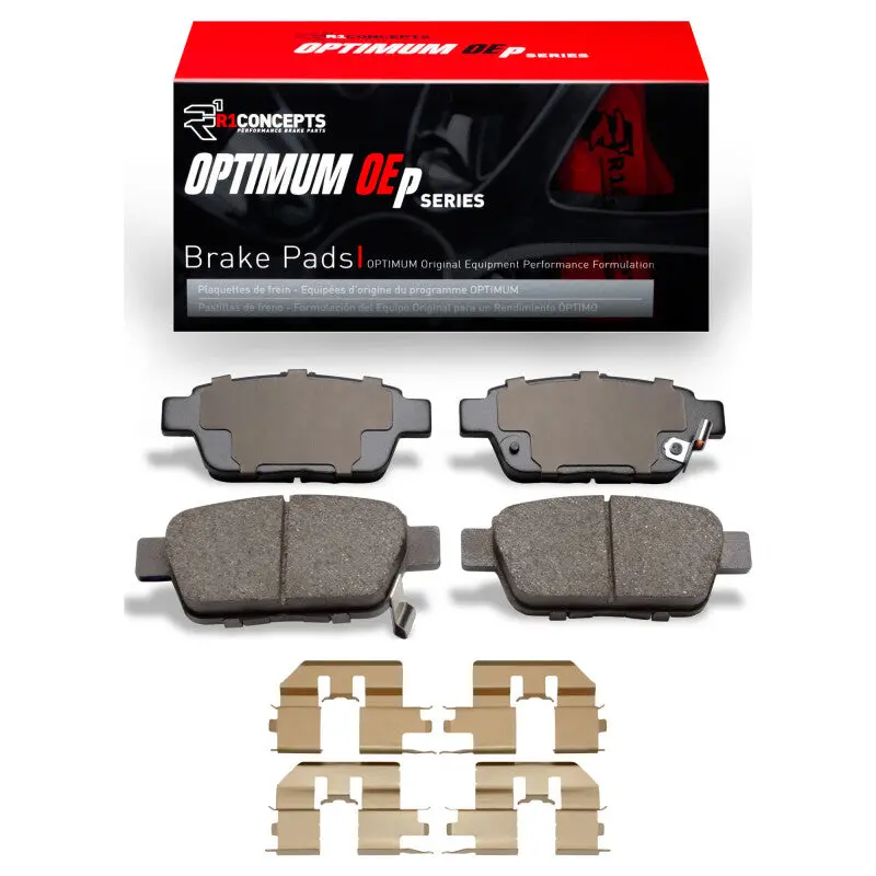 R1 2006-2014 Acura Tl Rear R1 Optimum Oe Pads & Hardware Kit 1