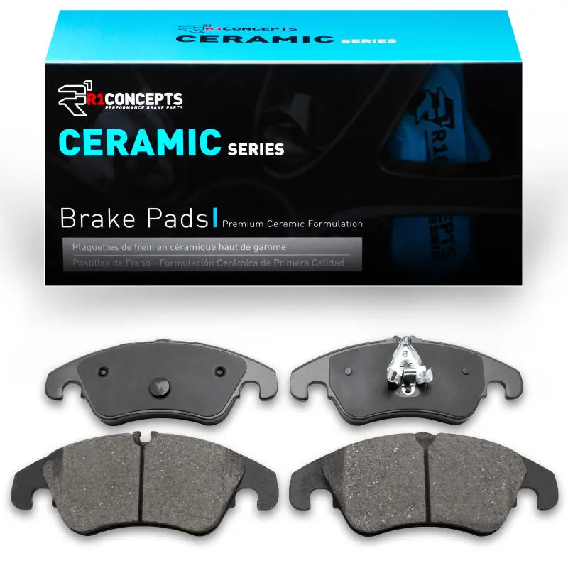 R1 09-17 Audi A7 Quattro Front R1 Ceramic Brake Pads 1