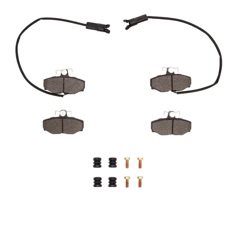 R1 87-89 Jaguar Xj12 Rear Semi Met Pads & Hardware Kit 1