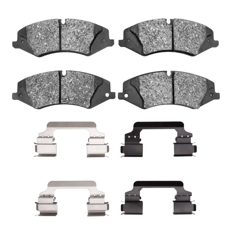 R1 10-17 Land Rover Lr4 Front Semi Met Pads & Hardware Kit 1