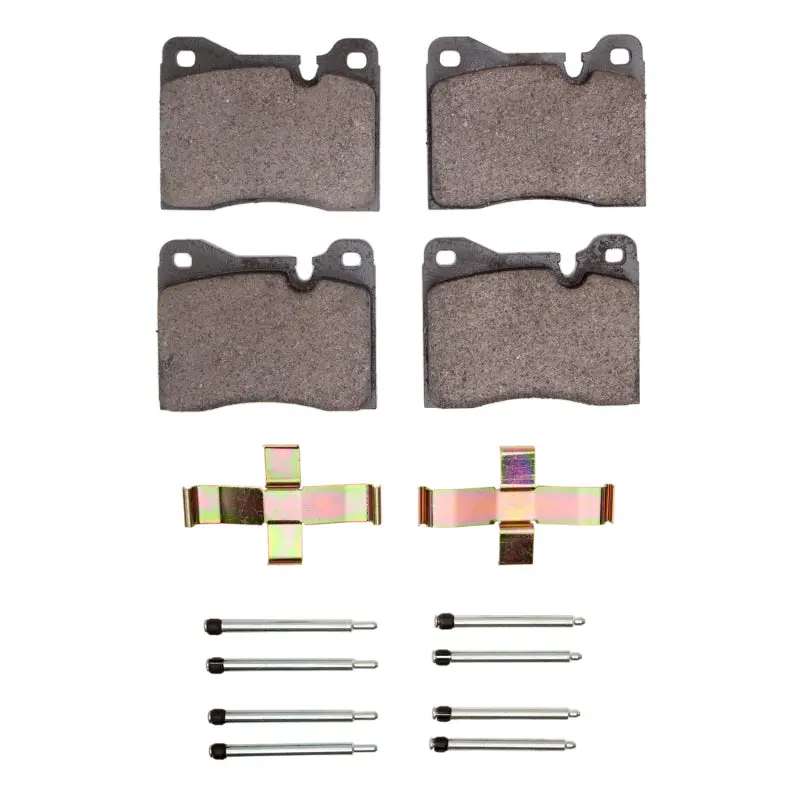 R1 76-76 Bmw 530I Front Semi Met Pads & Hardware Kit 1