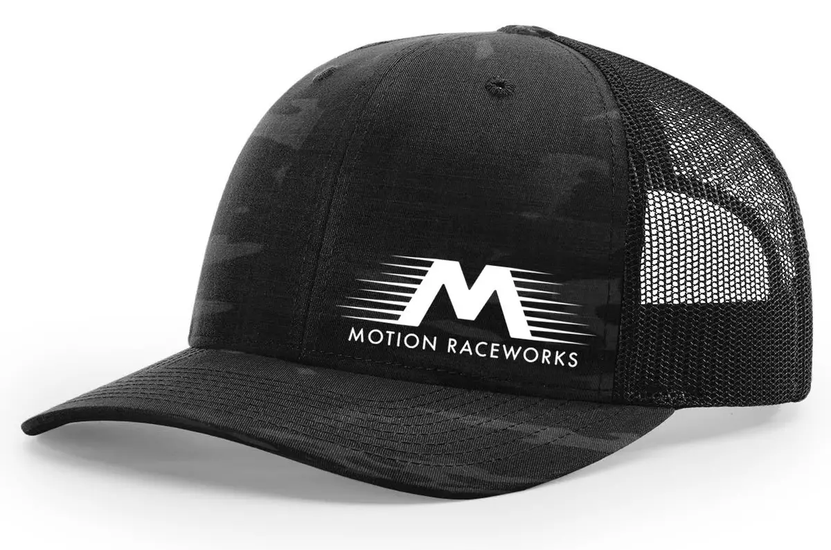 Black Camo Flying M Snapback Hat 1