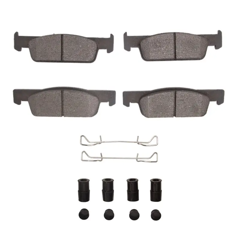 R1 15-17 Renault Logan (Mexico) Front Semi Met Pads & Hardware Kit 1