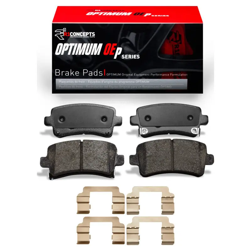 R1 10-20 Buick Allure Rear Optimum Oe Pads & Hardware Kit 1