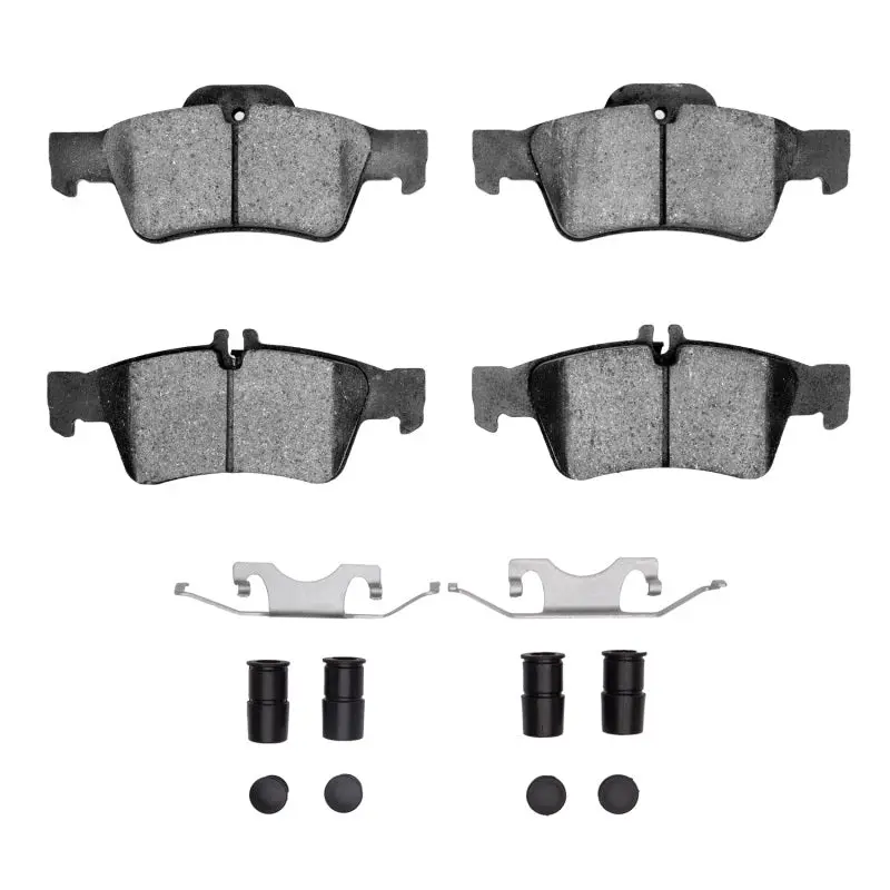 R1 02-18 Mercedes-Benz Cls550 Rear Semi Met Pads & Hardware Kit 1